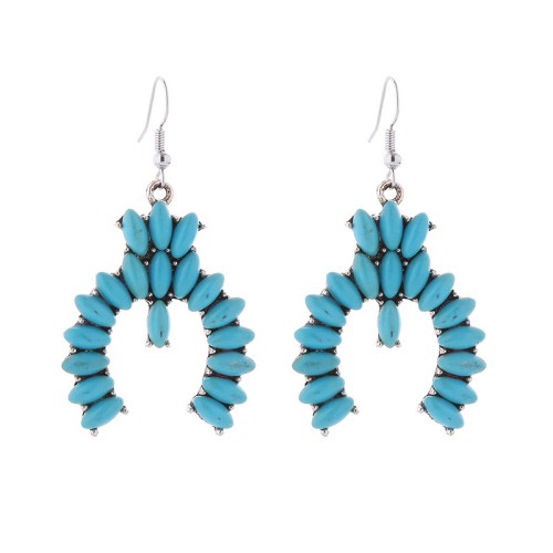 Fashion Jewelry Turquoise Earrings For Women YWHME-437