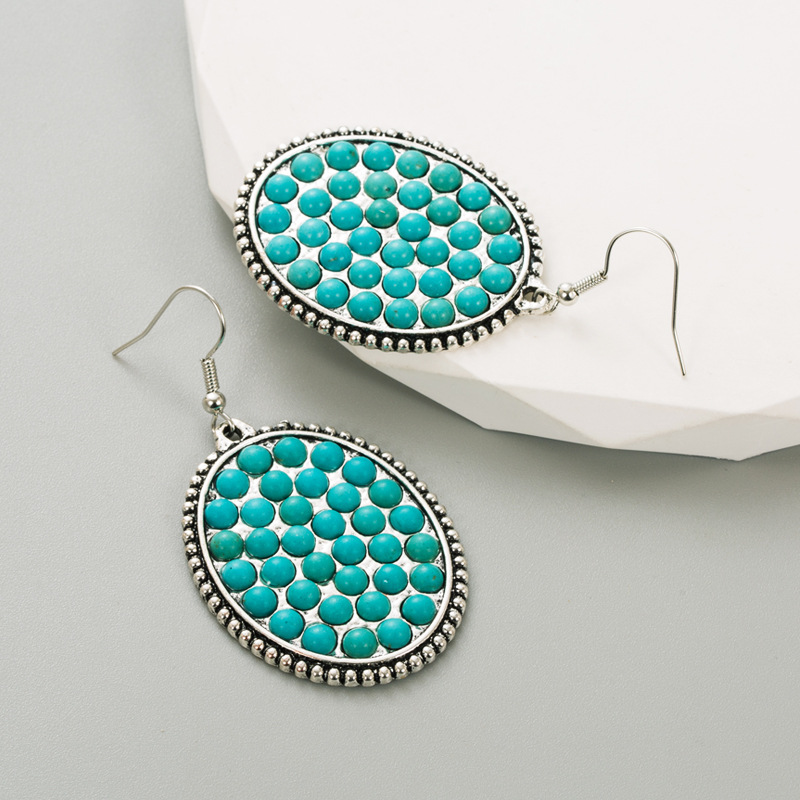 Fashion Jewelry Turquoise Earrings For Women YWHME-439 