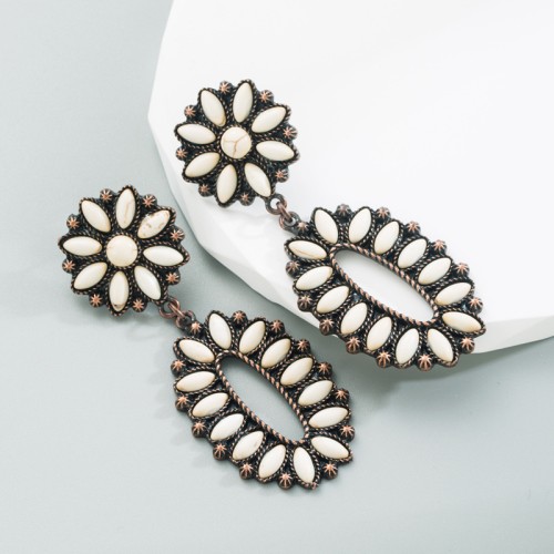 Fashion Jewelry Turquoise Earrings For Women YWHME-443