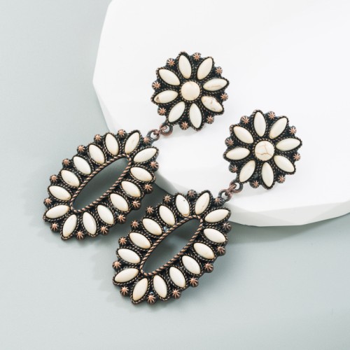 Fashion Jewelry Turquoise Earrings For Women YWHME-443