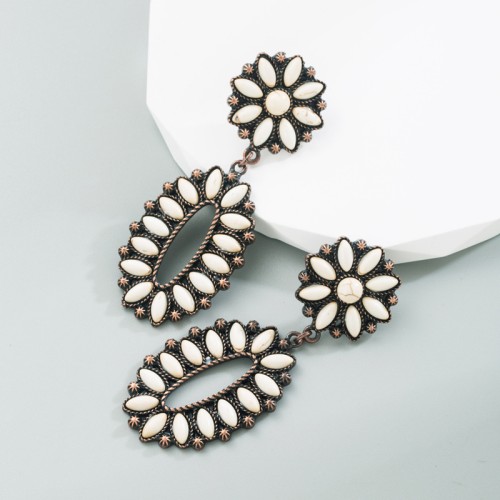 Fashion Jewelry Turquoise Earrings For Women YWHME-443