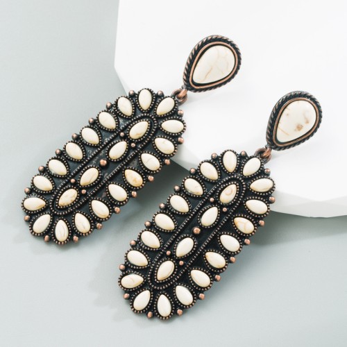 Fashion Jewelry Turquoise Earrings For Women YWHME-444