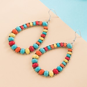 Fashion Jewelry Turquoise Earrings For Women YWHME-446 