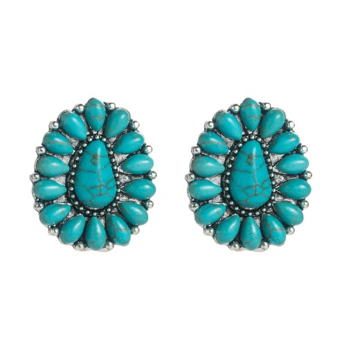 Fashion Jewelry Turquoise Earrings For Women YWHME-449