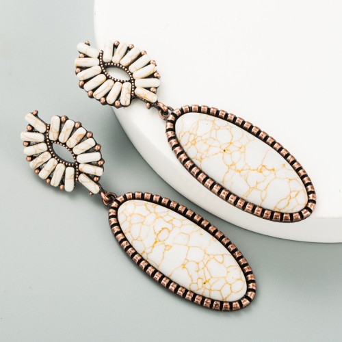 Fashion Jewelry Turquoise Earrings For Women YWHME-452