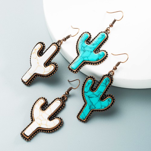 Fashion Jewelry Turquoise Earrings For Women YWHME-453