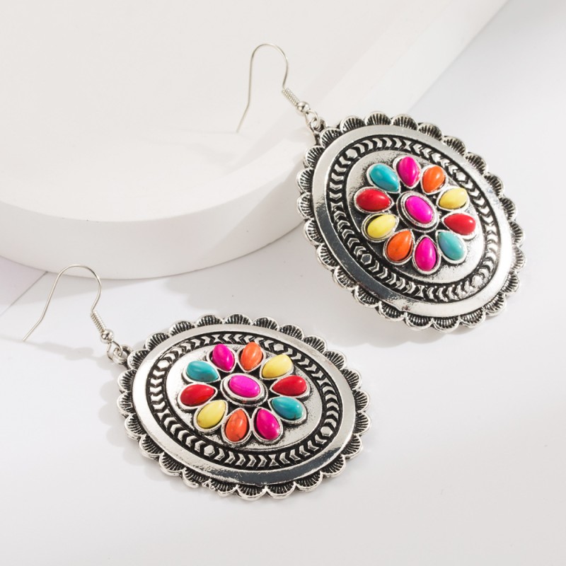 Fashion Jewelry Turquoise Earrings For Women YWHME-455 