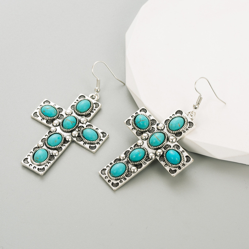 Fashion Jewelry Turquoise Earrings For Women YWHME-456 