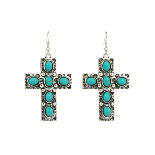 Fashion Jewelry Turquoise Earrings For Women YWHME-456