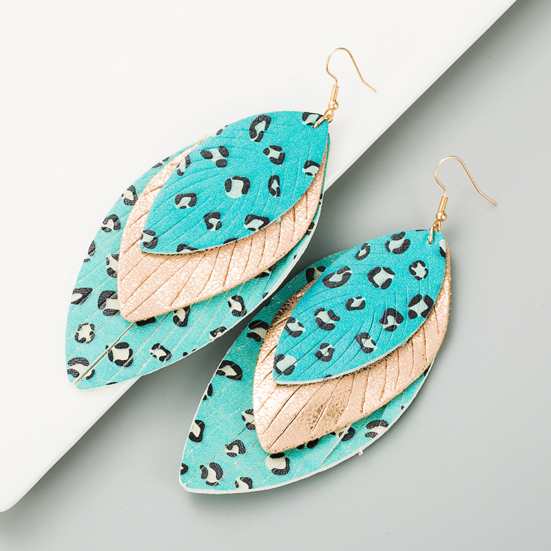 Fashion Jewelry Leather Earrings For Women YWHME-04 