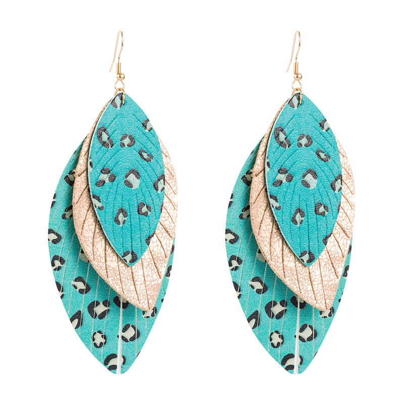 Fashion Jewelry Leather Earrings For Women YWHME-04 