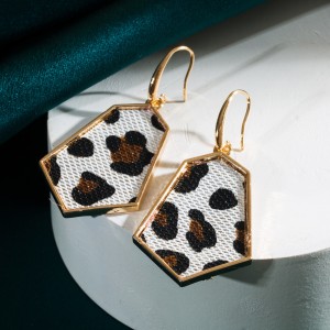 Fashion Jewelry Leather Earrings For Women YWHME-06 