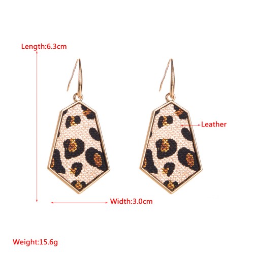 Fashion Jewelry Leather Earrings For Women YWHME-06