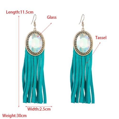 Fashion Jewelry Leather Earrings For Women YWHME-103