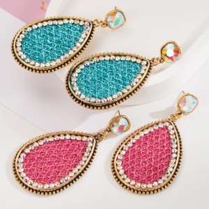 Fashion Jewelry Leather Earrings For Women YWHME-107 