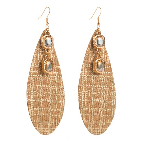 Fashion Jewelry Leather Earrings For Women YWHME-108