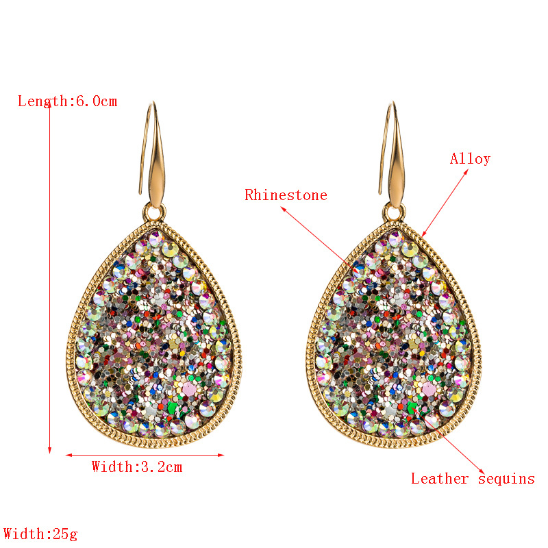 Fashion Jewelry Leather Earrings For Women YWHME-11 