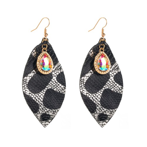 Fashion Jewelry Leather Earrings For Women YWHME-115