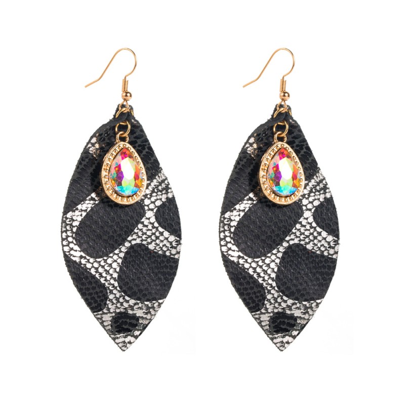 Fashion Jewelry Leather Earrings For Women YWHME-115 