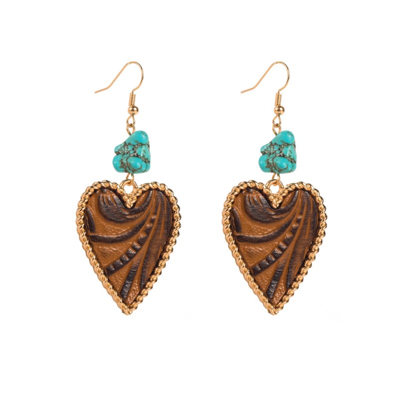 Fashion Jewelry Leather Earrings For Women YWHME-119 