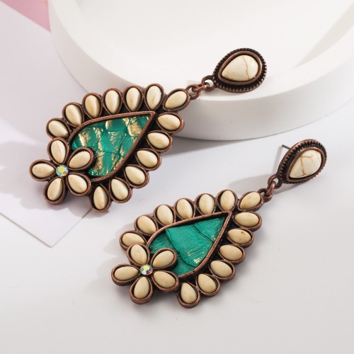 Fashion Jewelry Leather Earrings For Women YWHME-121