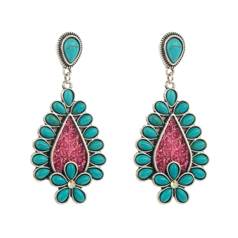 Fashion Jewelry Leather Earrings For Women YWHME-121 