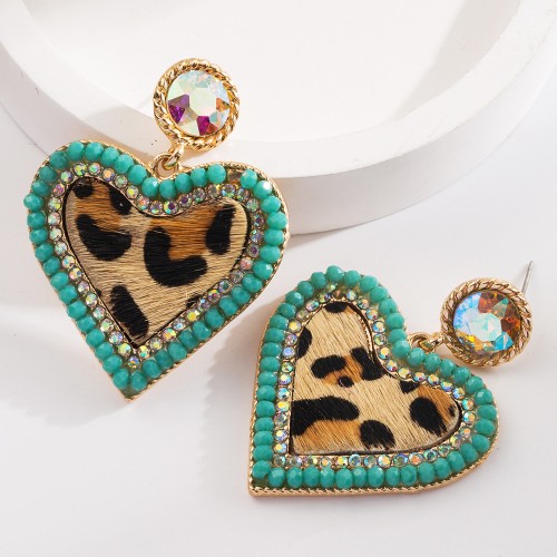 Fashion Jewelry Leather Earrings For Women YWHME-124