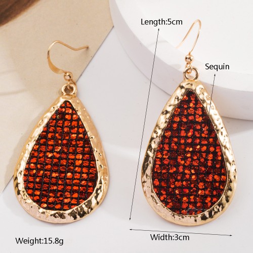 Fashion Jewelry Leather Earrings For Women YWHME-125