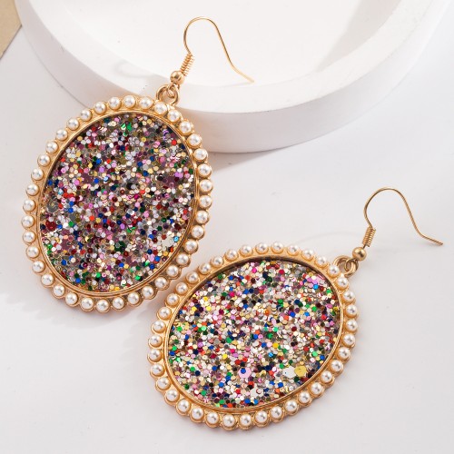 Fashion Jewelry Leather Earrings For Women YWHME-126