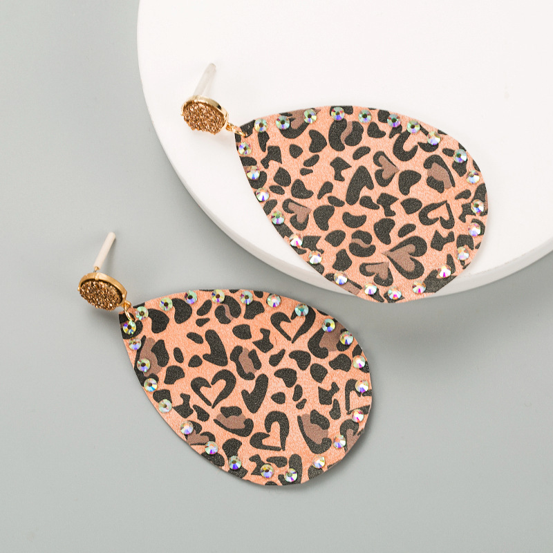 Fashion Jewelry Leather Earrings For Women YWHME-13 