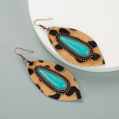 Fashion Jewelry Leather Earrings For Women YWHME-19