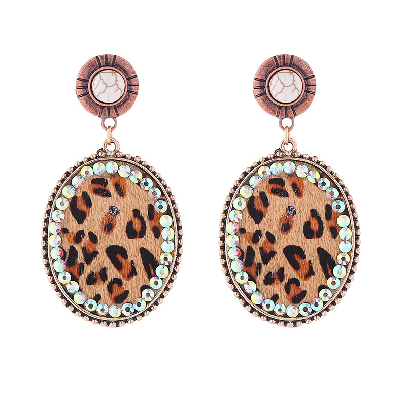 Fashion Jewelry Leather Earrings For Women YWHME-20 