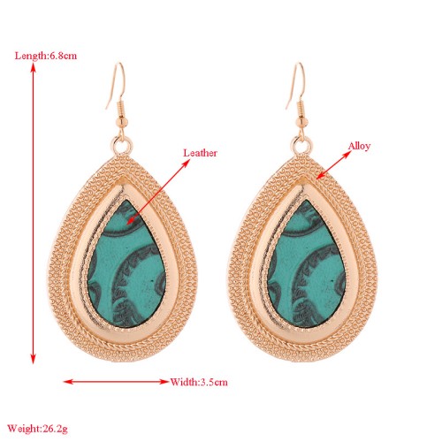 Fashion Jewelry Leather Earrings For Women YWHME-22