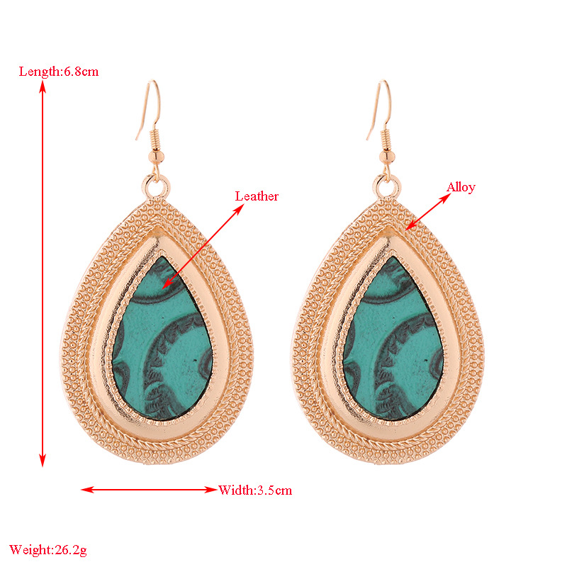 Fashion Jewelry Leather Earrings For Women YWHME-22 