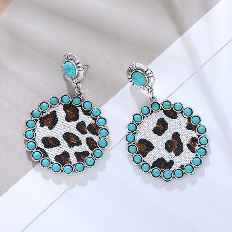 Fashion Jewelry Leather Earrings For Women YWHME-24 