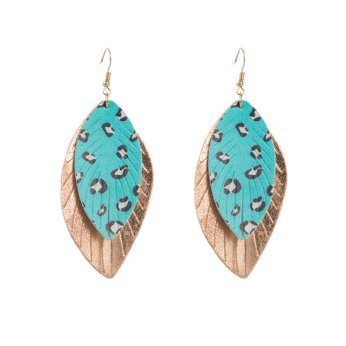 Fashion Jewelry Leather Earrings For Women YWHME-26