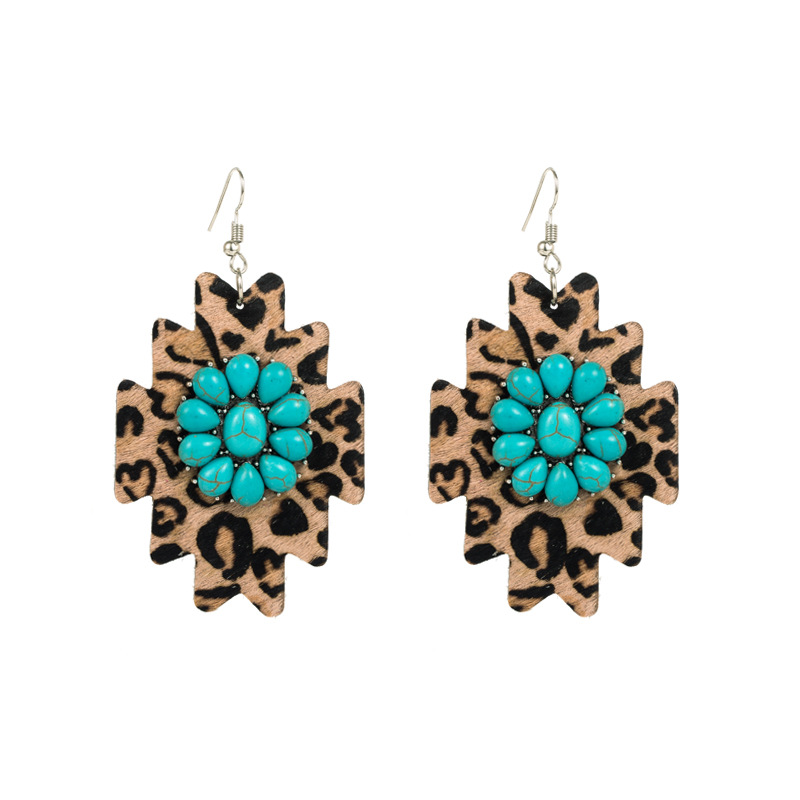 Fashion Jewelry Leather Earrings For Women YWHME-27 