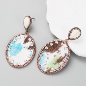 Fashion Jewelry Leather Earrings For Women YWHME-43 