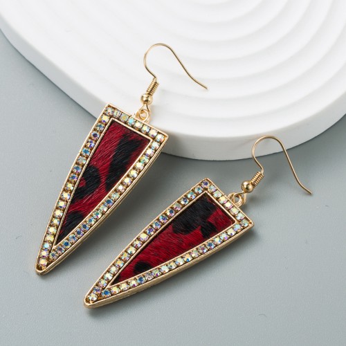 Fashion Jewelry Leather Earrings For Women YWHME-44