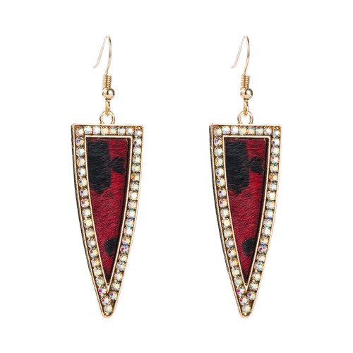 Fashion Jewelry Leather Earrings For Women YWHME-44