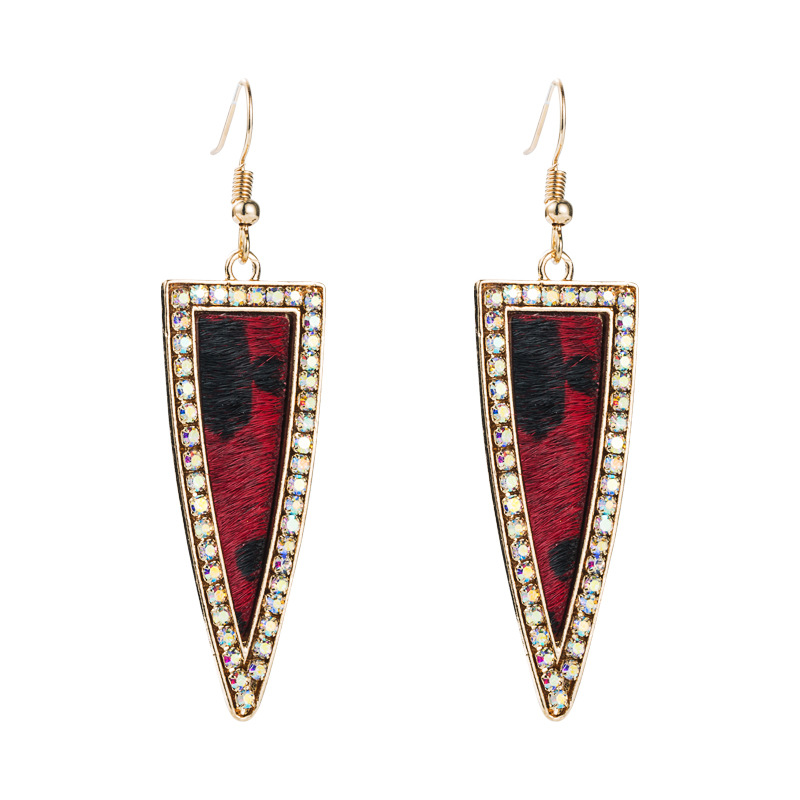 Fashion Jewelry Leather Earrings For Women YWHME-44 