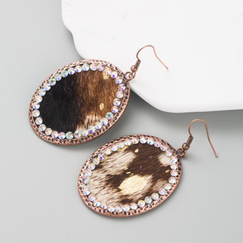 Fashion Jewelry Leather Earrings For Women YWHME-45