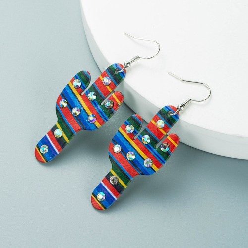 Fashion Jewelry Leather Earrings For Women YWHME-49