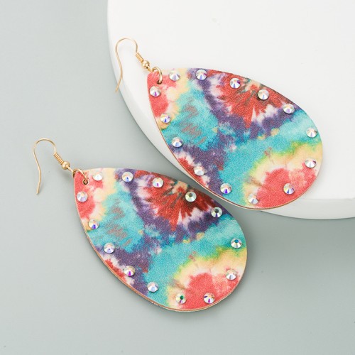 Fashion Jewelry Leather Earrings For Women YWHME-58