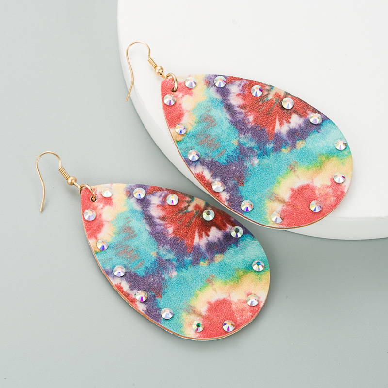 Fashion Jewelry Leather Earrings For Women YWHME-58 