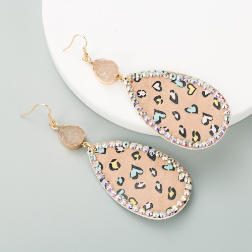 Fashion Jewelry Leather Earrings For Women YWHME-59