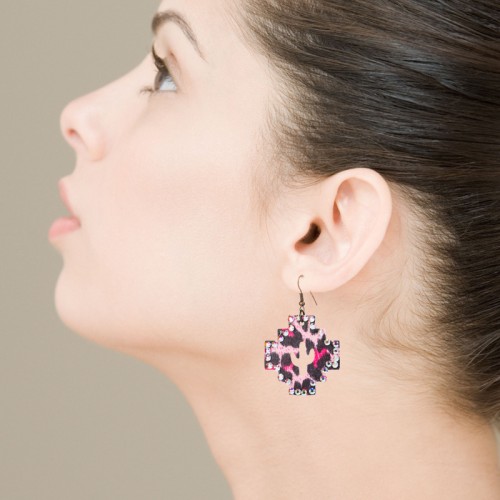 Fashion Jewelry Leather Earrings For Women YWHME-69