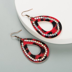 Fashion Jewelry Leather Earrings For Women YWHME-70 