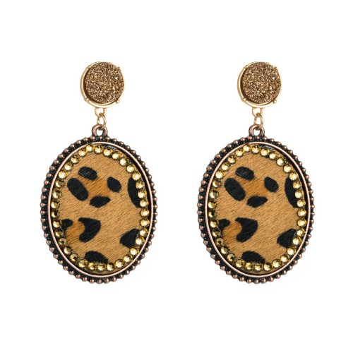 Fashion Jewelry Leather Earrings For Women YWHME-77