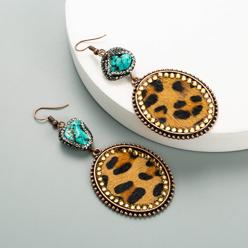 Fashion Jewelry Leather Earrings For Women YWHME-79 